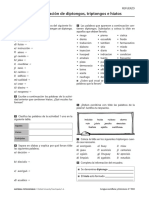 AcentuaciÃ N de Diptongos, Triptongos e Hiatos - IES Vega de Mar PDF