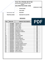 NGW Physics Practical Exam Slots