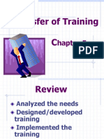 Transfer of Training