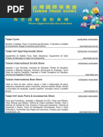 Feiras - Taiwan Trade Shows 2020