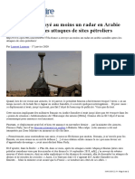 La France A Envoyé Au Moins Un Radar en Arabie Saoudite