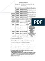 3710 - Icse - GR - Ix - T - II - Examination - Time Table PDF