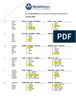 Sample Analogies Answer Guide