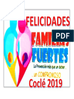dulce familia fuerte Coclé 2019