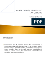 European Economic Growth, 1950-2005 An Overview
