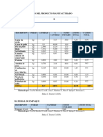 Análisis de Costos Del Producto Manufacturado