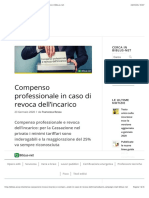 Compenso professionale in caso di revoca dell'incarico | BibLus-net