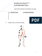 Taller-Evaluación Sobre Signos Vitales