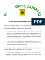 Proposta Didattica Scuola Calcio Forte Aurelio 2010-2011