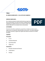 Tema 1 y 2 Derecho Mercantil