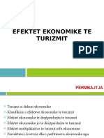 Leksion 7 - Efektet Ekonomike Te Turizmit