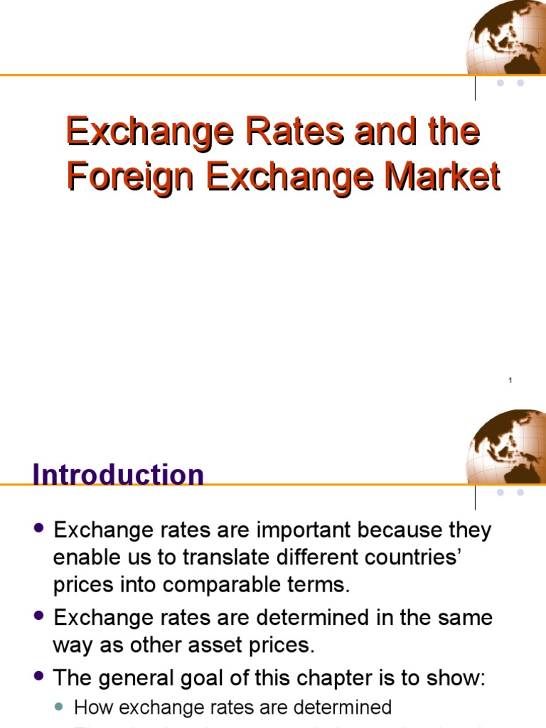 Understanding Exchange Rates and Markets | PDF | Exchange Rate ...