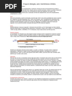 Teoria de Áudio - O que é vibração, som, harmônicos e timbre
