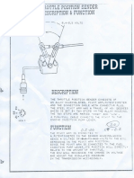Throttle Position Sensor Description and Function