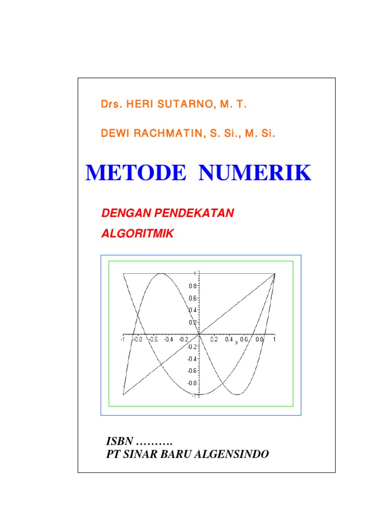 Buku Teks Metode Numerik