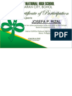 GSP Certificate Template