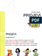 Pridjevi