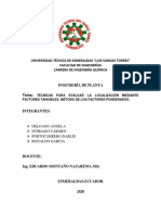 3.técnicas para Evaluar La Localización Mediante Factores Tangibles