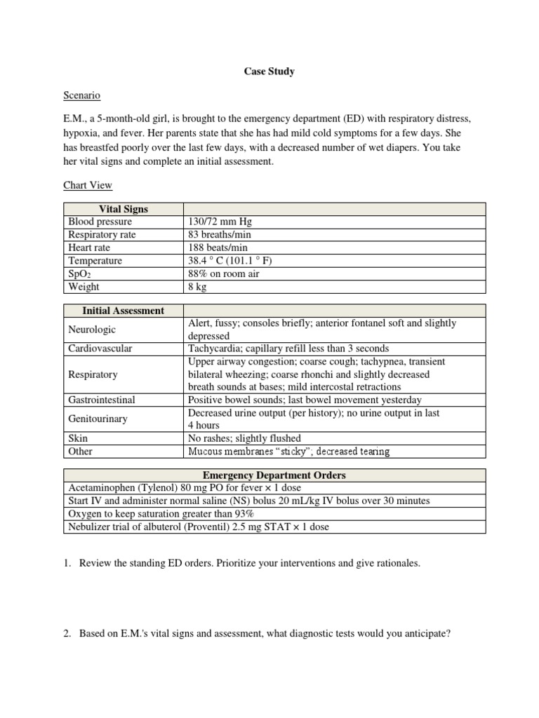 Case study 107 bronchiolitis picture