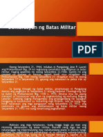 Deklarasyon NG Batas Militar