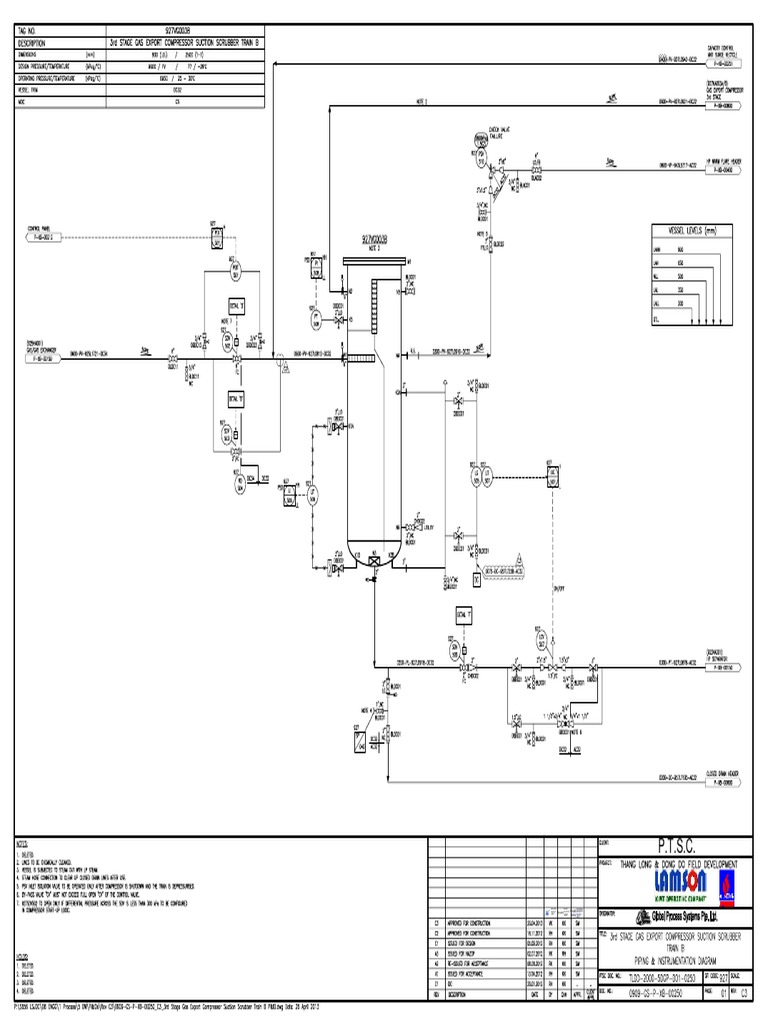0909GSPXB00250 C3 3rd Stage Gas Export Compressor Suction