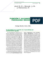 Ausubel Psicologia Educativa