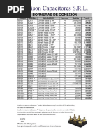 Lista de Precios de Accesorios y Piezas | PDF | Marina Real | Marinas