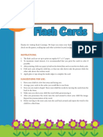 Flashcards Abecedario Bilingüe Inglés-Español