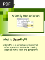 GenoPro Genogram Quick Reference Guide | PDF | Graphical User ...