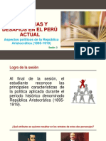 Sesión 2 PPT Aspectos Politicos de La Republica Aristocratica