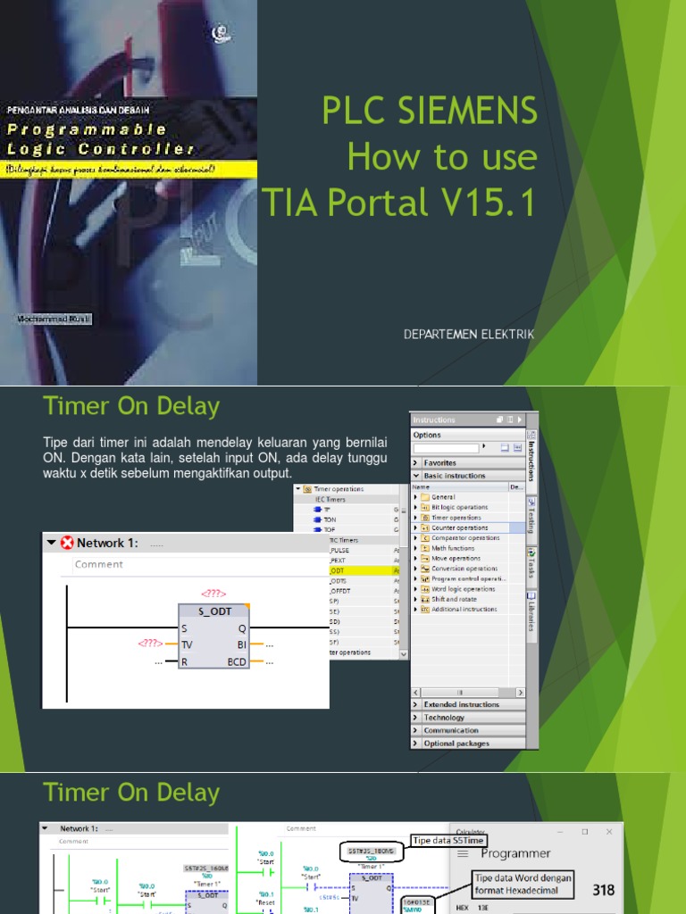 Timer dan Counter di TIA Portal | PDF