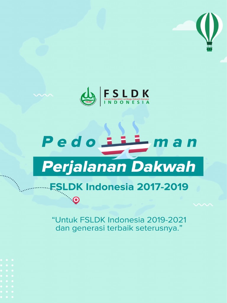 Pedoman Perjalanan Dakwah Fsldk Indonesia 2017 2019