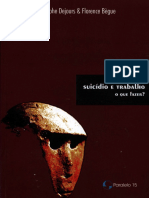 Suicídio e Trabalho Dejours PDF