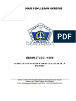 Panduan Skripsi Stikes Jayakarta PKP PDF