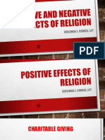 9 Positive and Negative Effects of Religion