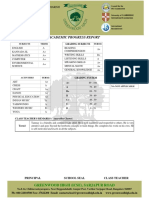 TANMAY HARISH Junior Progress Report 2018 2019 II J