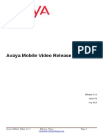 AMV Download 178449 - AvayaMobileVideo3.4.1ReleaseNotes.0.1 PDF