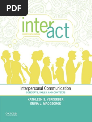 Inter-Act 14th Edition Com35 PDF | PDF | Interpersonal Communication |  Interpersonal Relationships
