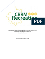 CBRM Employee Manual - Final Updated