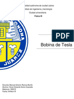 Bobina de Tesla REPORTE PDF