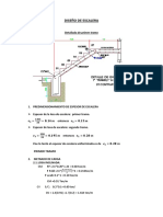 DISEÑO DE ESCALERA