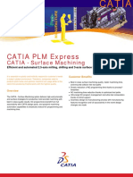 CATIA SGE Surface Machining