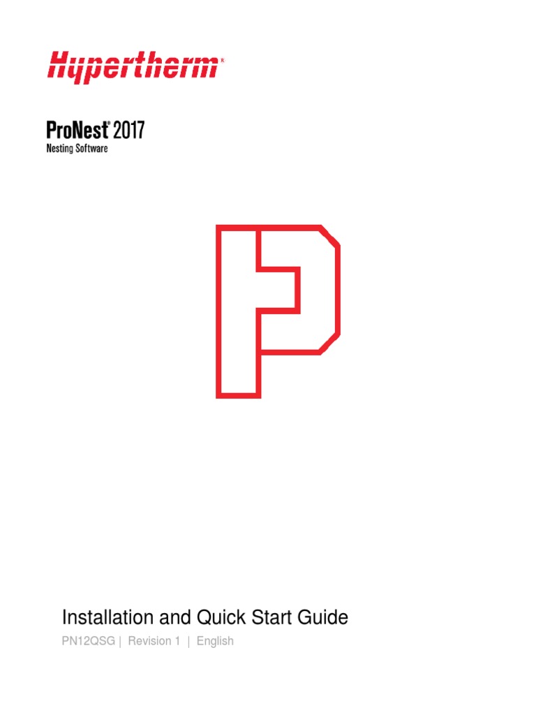 ProNest 2017 Quick Start Guide | PDF | System Software | Computing