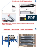 Telescopic cylinders