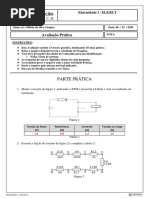 Avaliação Prática - Eletricidade I w