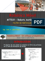 Robotica Probabilstica - Filtro de Particulas