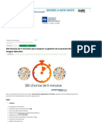 250 Charlas de 5 Minutos para Mejorar La Gestión de La Prevención de Riesgos Lab