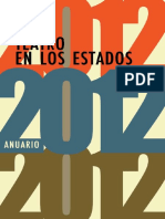 Teatro en Los Estados. Anuario 2012