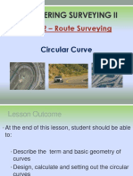 Topic 2 - Circular Curve
