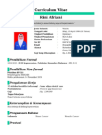 CV Rini Afriani PDF